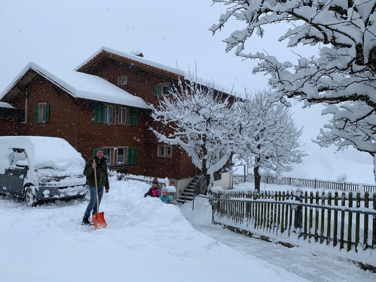 Casa Schuoler Leilighet Disentis Eksteriør bilde